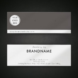 ブランドカスタムロゴのイヤリングジュエリーディスプレイカード