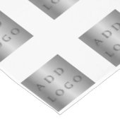 ブランドカラービジネスロゴ文字 テーブルクロス (アングル)