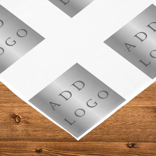 ブランドカラービジネスロゴ文字 テーブルクロス