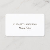 ブランドカラーQrコードソーシャルメディア 名刺 (正面)