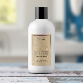 ブランドグレーの原料リストの縁どKraftラベルを追加 ワインラベル