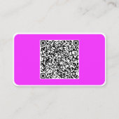 ブランドデザインQRコード名刺の例 名刺 (正面)
