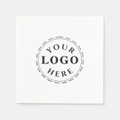 ブランドパーソナライズされたプロモーション用ロゴナプキン スタンダードカクテルナプキン (正面)