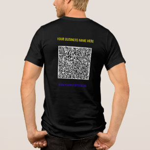 ブランドビジネスQRコードのデザイン例 トライブレンドTシャツ