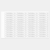 ブランドブラック製品の縁ど追加 ラベル (シート)