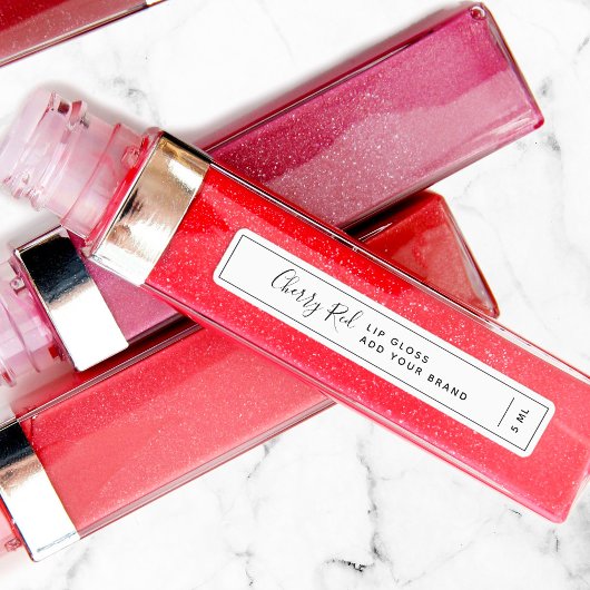 ブランドブラック製品の縁ど追加 ラベル