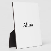 ブランドプロモーション 8" x 10" フォトプラーク (側面)