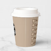 ブランドホットドリンクを提供するロゴプロフェッショナル 紙コップ (右)