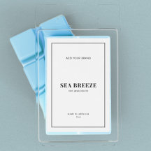 ブランドモダンブラック製品ラベル縁どの追加