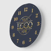 ブランドモダン会社のビジネスロゴのプロモーション ラージ壁時計 (傾斜)