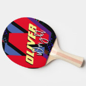 ブランドモダン名モノグラカラフルム 卓球ラケット (横)