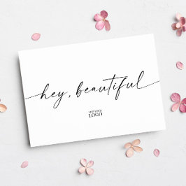ブランドモダンHey Beautiful Thank You サンキューカード