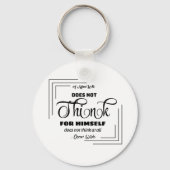 ブランドロゴのキーチェーン キーホルダー (正面)