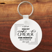 ブランドロゴのキーチェーン キーホルダー (正面)