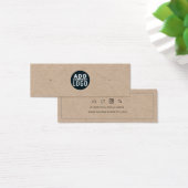 ブランドロゴのスタッドイヤリングディスプレイカードの追加 (デスク)