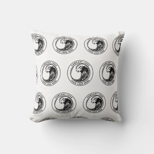 ブランドロゴのビジネスショールームの追加 クッション (正面)