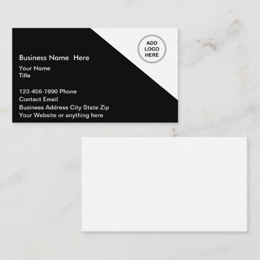 ブランドロゴの名刺を追加4 名刺 (正面/裏面)