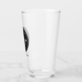 ブランドロゴ タンブラーグラス (左)