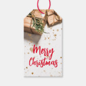 ブランドロゴqrコードクリスマスプレゼントラベルプロモーション ギフトタグ (正面)