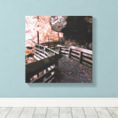 ブランドワインのボードウォーク キャンバスプリント (インサイチュ (ウッドフロア))