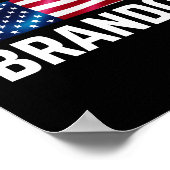 ブランドンでブランドンを行こう ポスター (角)