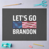 ブランドンでブランドンを行こう 薄葉紙 (クラフト)