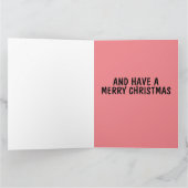 ブランドンと一緒に行こう クリスマス オーバーサイズ カード (内部)