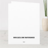 ブランドンと一緒に行こう クリスマス オーバーサイズ カード (裏面)