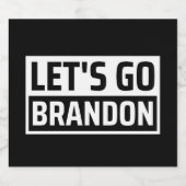 ブランドンにしろ リキュールボトルラベル (シングルラベル)