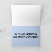 ブランドンに勝つぞ！巨大なクリスマスカード カード (内部)