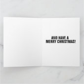 ブランドンに勝つぞ！巨大なクリスマスカード カード (内部)