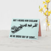 ブランドンに行きましょう！ オリジナル特大クリスマスカード カード (黄色い花)