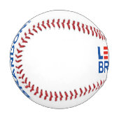 ブランドンに行こう |アンチジョーバイデン氏 野球ボール (正面左)