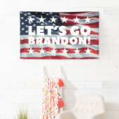 ブランドンに行こう!フォント1ビニールバナー 横断幕 (インサイチュ)