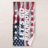 ブランドンに行こう!フォント5バスタオル バスタオル (バスタオル)