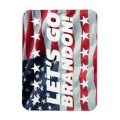 ブランドンに行こう!フォント5フレキシブルフォトマグネット マグネット (縦)