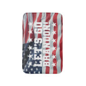 ブランドンに行こう！フォント6バスマット バスマット (正面縦)