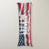 ブランドンに行こう！フォント6抱き枕 ボディピロー (正面縦)