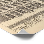 ブランドンのWCシモンドズブロック ポスター (角)