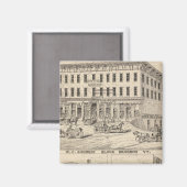 ブランドンのWCシモンドズブロック マグネット (正面/裏面)