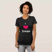 ブランドンを愛してる Tシャツ (正面フル)