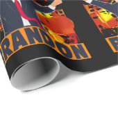 ブランドンアンチバイデン氏トランプ政治おもしろいへ ラッピングペーパー (ロールコーナー)