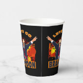 ブランドンアンチバイデン氏トランプ政治おもしろいへ 紙コップ (右)