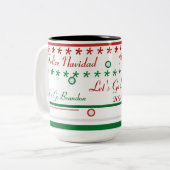 ブランドンクリスマスに行こう ツートーンマグカップ (正面左)