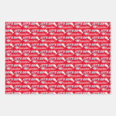 ブランドンクリスマスに行こう ラッピングペーパーシート (正面3)