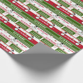ブランドンクリスマスに行こう ラッピングペーパー (角)