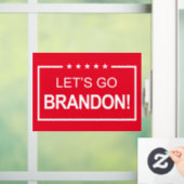 ブランドンクリスマスウおもしろいィンドウにしがみつく ウィンドウサイン (ホーム)