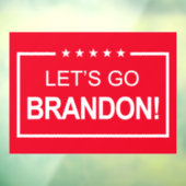 ブランドンクリスマスウおもしろいィンドウにしがみつく ウィンドウサイン (シート3)