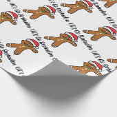 ブランドンクリスマスホリデーに行こう ラッピングペーパー (角)