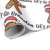 ブランドンクリスマスホリデーに行こう ラッピングペーパー (ロールコーナー)